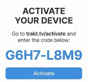 trakt tv activate