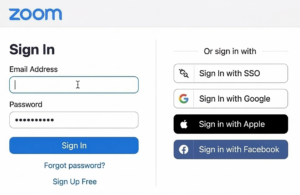 zoom login