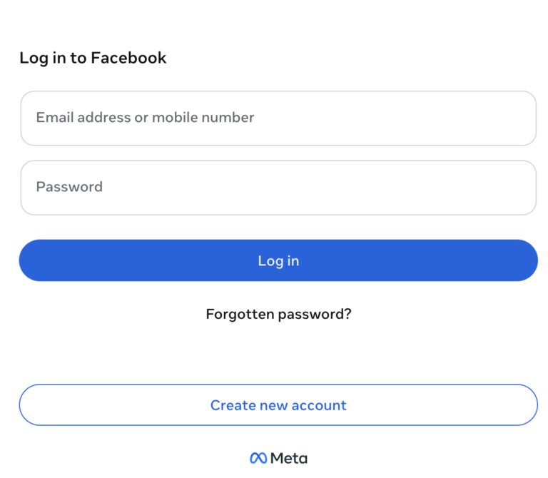 fb login