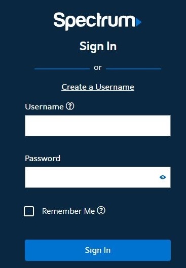 spectrum login