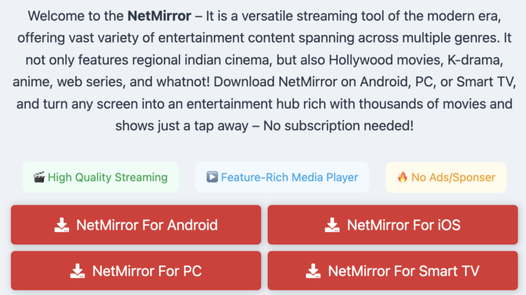netmirror